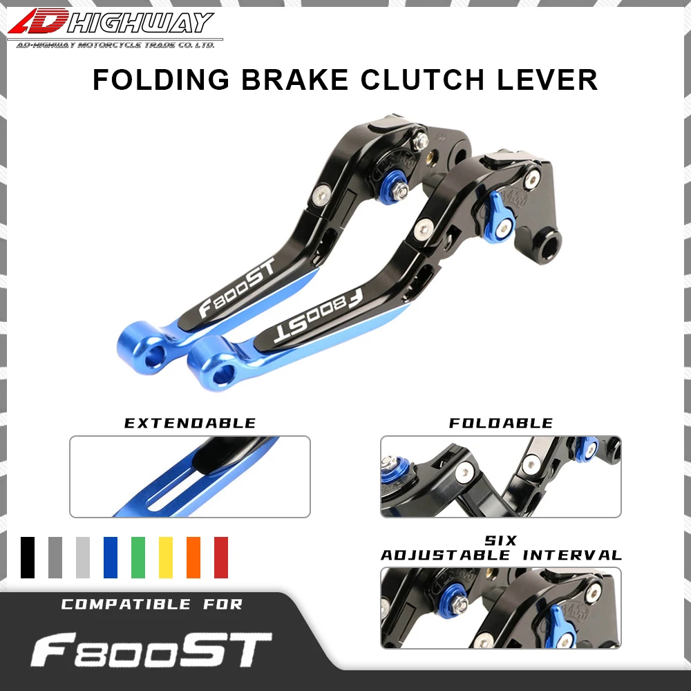 CNC Aluminum Brake Handle Bar Lever Extendable Folding Adjustable Brake Clutch Levers For BMW F800ST F 800 ST 2006-2015
CNC Aluminum Brake Handle Bar Lever Extendable Folding Adjustable Brake Clutch Levers For BMW F800ST F 800 ST 2006-2015