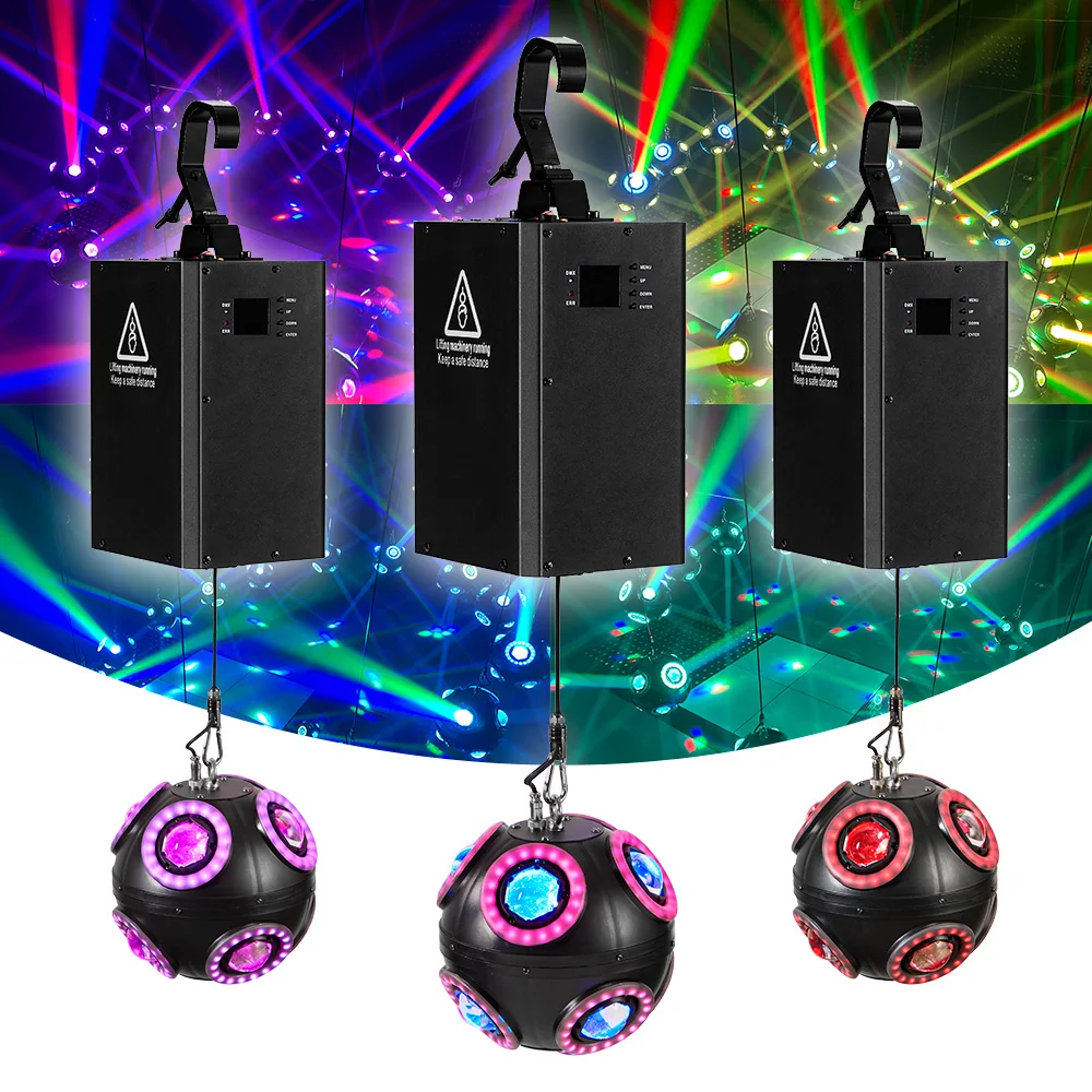 2024 New Club Stage RGB LED Kinetic Football Ceiling Lights Color Changing Smart Home Lights for Hotel Decoration
2024 New Club Stage RGB LED Kinetic Football Ceiling Lights Color Changing Smart Home Lights for Hotel Decoration
