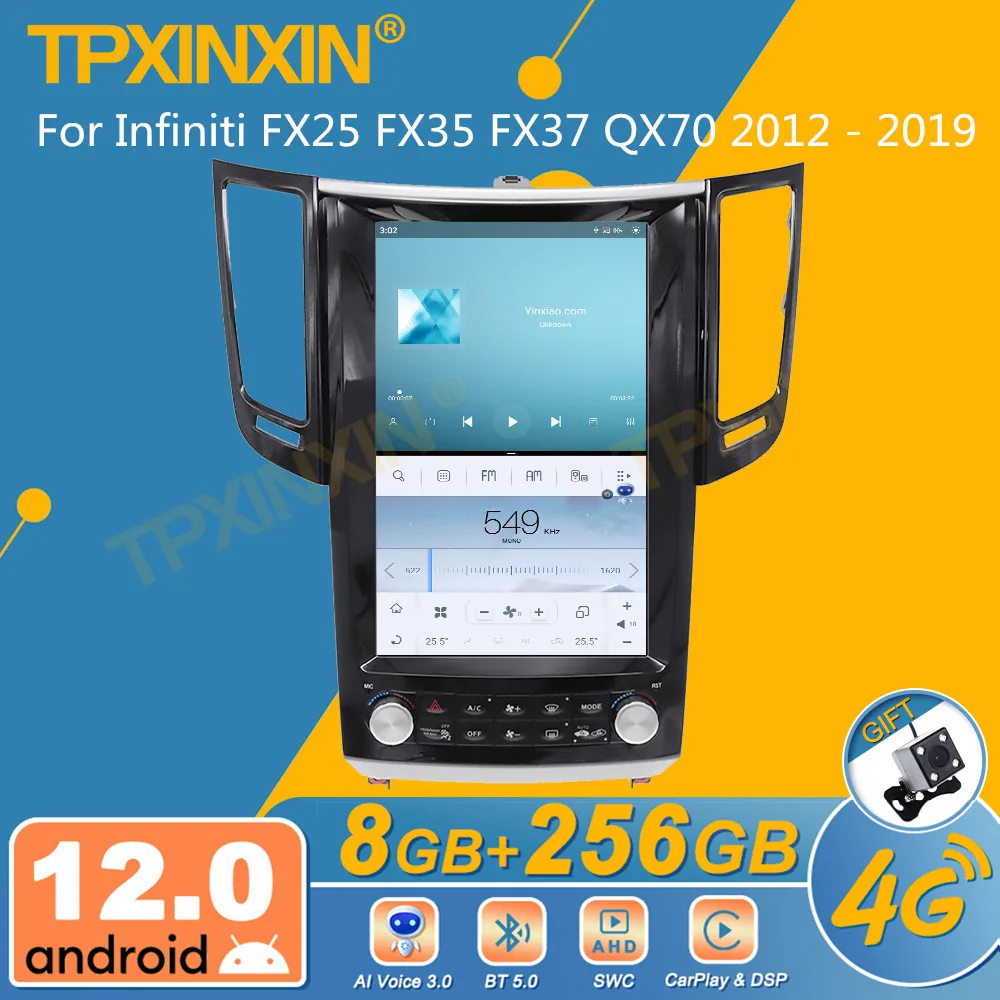 Восьмиядерный процессор Qualcomm для Infiniti FX25 FX35 FX37 QX70 2012 - 2019 Android автомобильное радио Тесла экран 2Din стерео приемник Авторадио блок
Восьмиядерный процессор Qualcomm для Infiniti FX25 FX35 FX37 QX70 2012 - 2019 Android автомобильное радио Тесла экран 2Din стерео приемник Авторадио блок