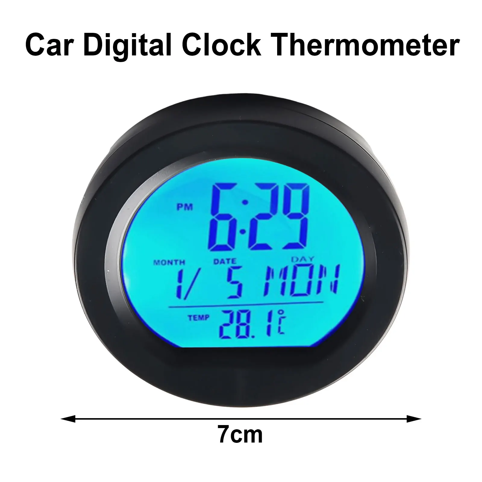 2Pcs Car Universal LCD Digital Clock Thermometer Temperature Voltage Meter Battery Monitor LED Electronics Auto Power Solar
2Pcs Car Universal LCD Digital Clock Thermometer Temperature Voltage Meter Battery Monitor LED Electronics Auto Power Solar