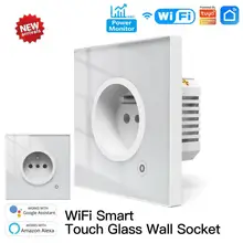 EU FR UK Standard Tuya WiFi Smart Wall Sockets Single Power Outlets Black Frame Sockets Glass Panel Sockets Kids Protection 16A
EU FR UK Standard Tuya WiFi Smart Wall Sockets Single Power Outlets Black Frame Sockets Glass Panel Sockets Kids Protection 16A