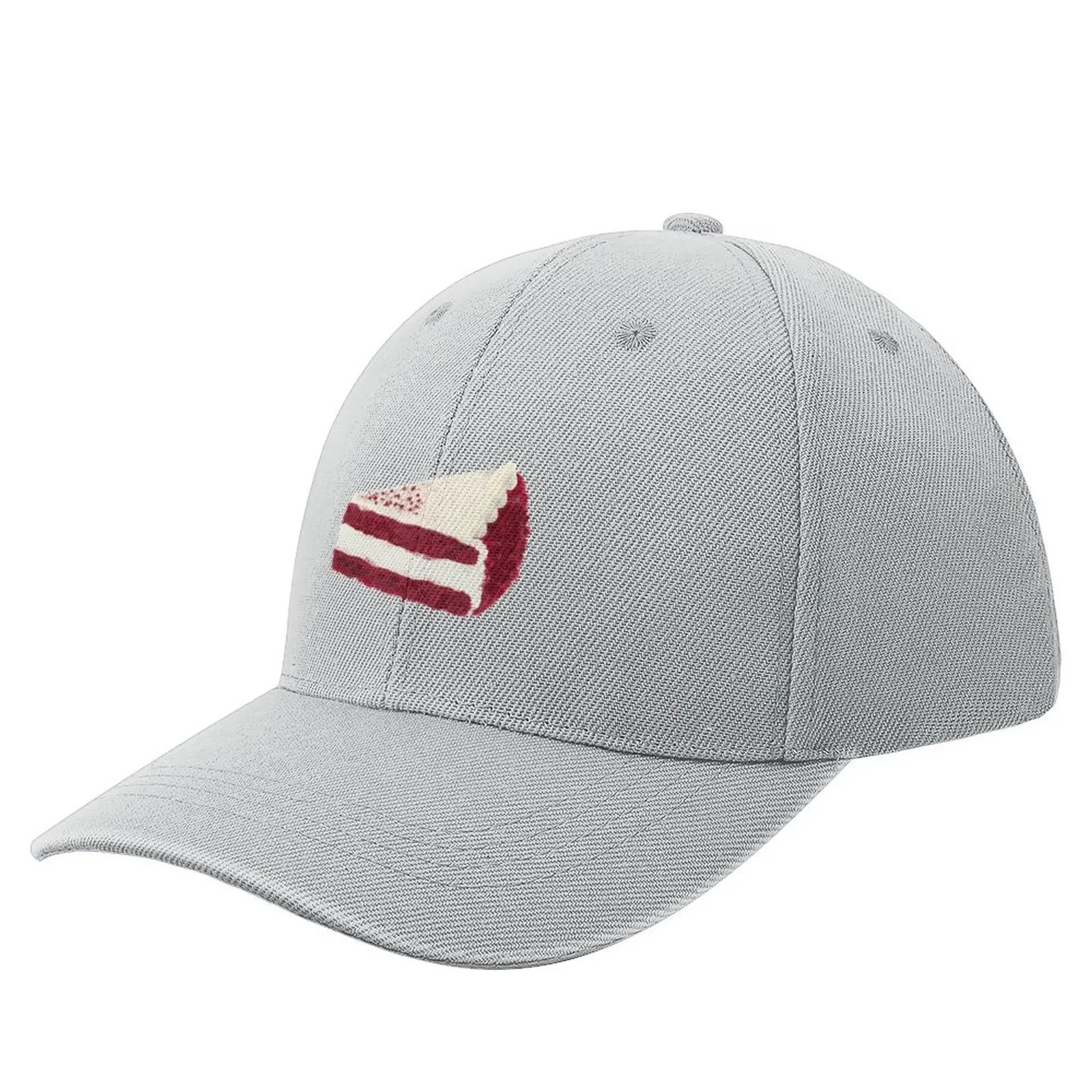

A slice of red velvet cakeCap Baseball Cap Cosplay Military Tactical Cap Hat For Men Women'S