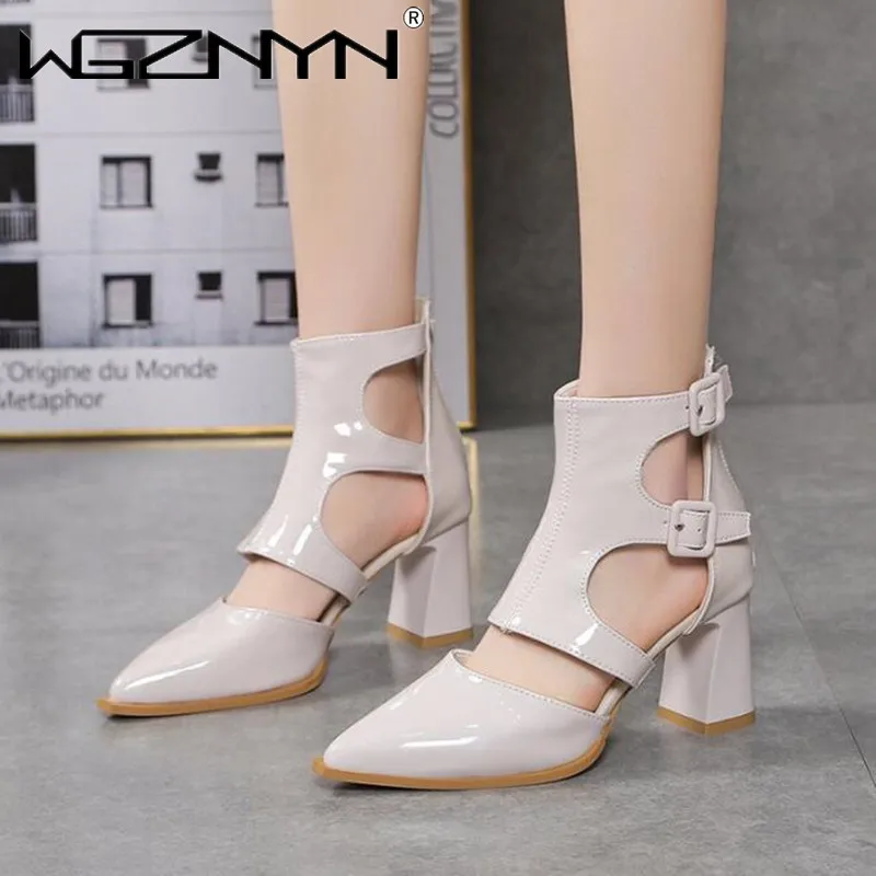 Новинка 2024, роскошные дизайнерские пикантные сандалии с открытым носком на высоком каблуке, женские летние ажурные короткие ботинки на толстом каблуке, обувь на среднем каблуке
Новинка 2024, роскошные дизайнерские пикантные сандалии с открытым носком на высоком каблуке, женские летние ажурные короткие ботинки на толстом каблуке, обувь на среднем каблуке