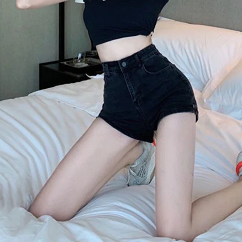Rimocy Korean Style Tight Denim Shorts for Women Summer 2023 High Waisted Hot Short Jeans Woman Streetwear Mini Shorts Female
Rimocy Korean Style Tight Denim Shorts for Women Summer 2023 High Waisted Hot Short Jeans Woman Streetwear Mini Shorts Female