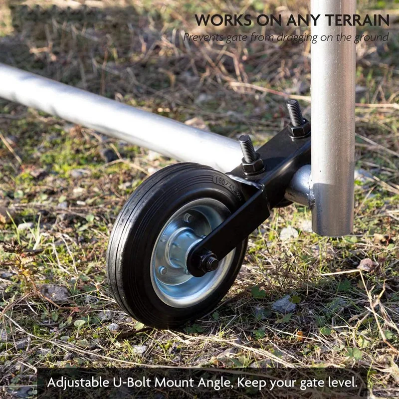 Комплект колес для ворот 6 дюймов, тяжелые вспомогательные опоры для ворот, для опорных ворот, прочные черные
Комплект колес для ворот 6 дюймов, тяжелые вспомогательные опоры для ворот, для опорных ворот, прочные черные