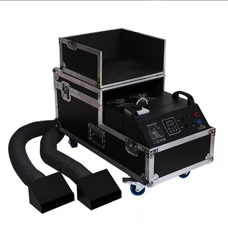 

Water Base Low Fog Machine 3000W for DJ Wedding Concert Events Stage Effect Water Based Dual Output Ground Fog Machines