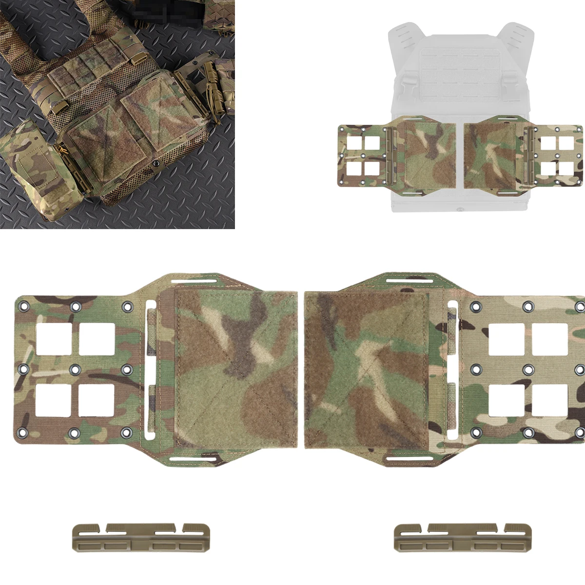 

Tactical Vest Quick Release Buckle, Airsoft Paintball Hunting Vest Accessory, Hook Buckle Suitable For Various Tactical Vests