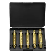 5pcs Damaged Screw Extractor Drill Bit Extractor Drill Set Broken Speed Out Bolt Extractor Bolt Stud Remover Tool Speed Out
5pcs Damaged Screw Extractor Drill Bit Extractor Drill Set Broken Speed Out Bolt Extractor Bolt Stud Remover Tool Speed Out