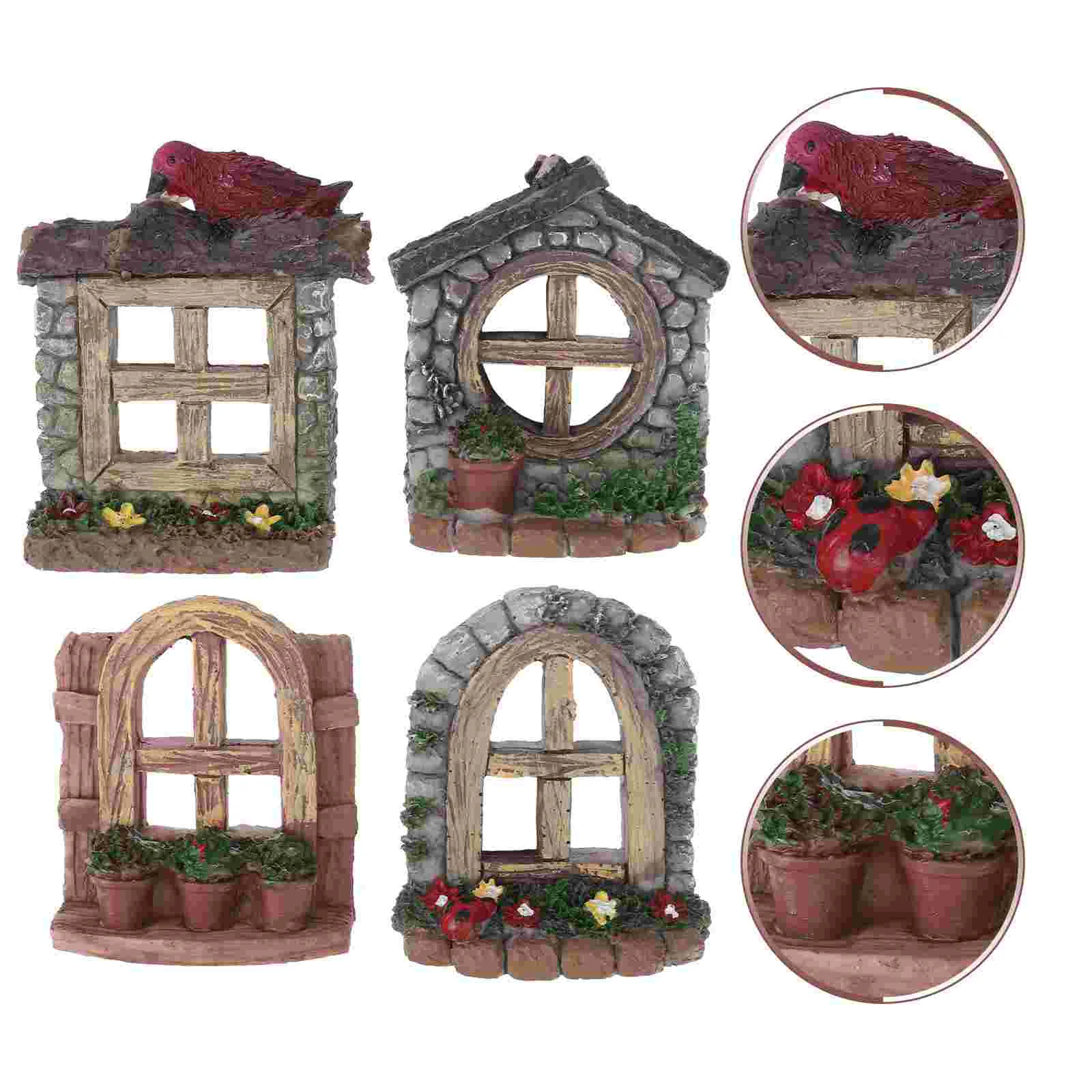 Window Miniature Garden Fairy Door Home Decoration Tree Accessories Tank Landscape Decor Gnome Ornaments Dollhouse Mini Pot
Window Miniature Garden Fairy Door Home Decoration Tree Accessories Tank Landscape Decor Gnome Ornaments Dollhouse Mini Pot