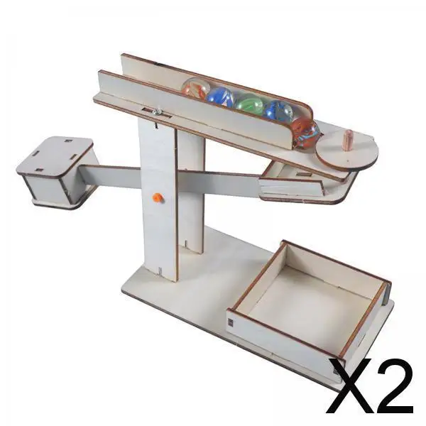 2X Unassembled DIY Toys Seesaw Learning Educational Toy Track Ball Seesaw Toy 3D
2X Unassembled DIY Toys Seesaw Learning Educational Toy Track Ball Seesaw Toy 3D