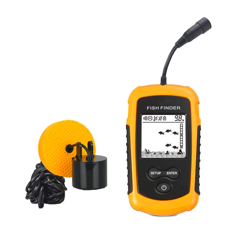 Fishfinders 1 Pcs Fish Finder Fishing Parts IPX4 Plastic+metal Sensor Cable Approx. 9 Meters Black Yellow 2023 New
Fishfinders 1 Pcs Fish Finder Fishing Parts IPX4 Plastic+metal Sensor Cable Approx. 9 Meters Black Yellow 2023 New