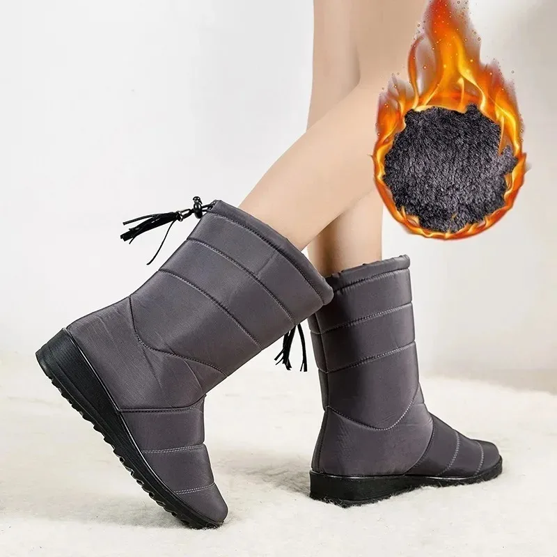 Women's Large Size Waterproof Winter Boots 2023 New Faux Fur Plush Snow Boots Platform Ankle Boots Warm Cotton Couple Shoes
Women's Large Size Waterproof Winter Boots 2023 New Faux Fur Plush Snow Boots Platform Ankle Boots Warm Cotton Couple Shoes