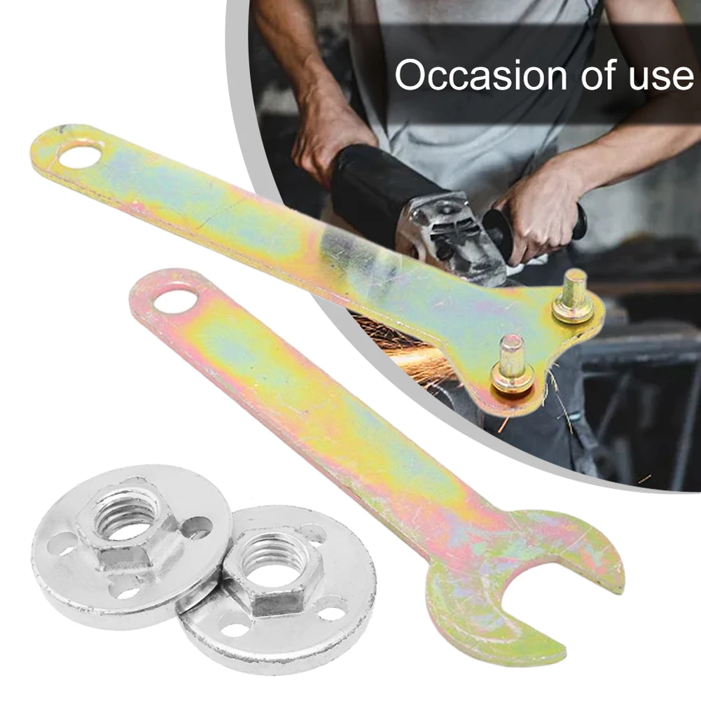 4pcs Metal Pressure Plate Cover Hexagon Nut Wrench Set Suitable For 100 Type Angle Grinder Polisher Power Tool Accessories
4pcs Metal Pressure Plate Cover Hexagon Nut Wrench Set Suitable For 100 Type Angle Grinder Polisher Power Tool Accessories