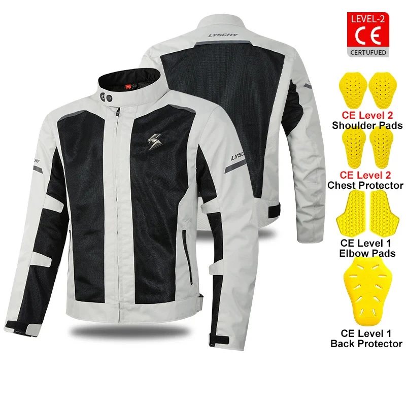 Мотоциклетная куртка LYSCHY, сертификация CE, мотоциклетные куртки с защитой от падения, дышащая куртка для внедорожника, износостойкая, женская
Мотоциклетная куртка LYSCHY, сертификация CE, мотоциклетные куртки с защитой от падения, дышащая куртка для внедорожника, износостойкая, женская