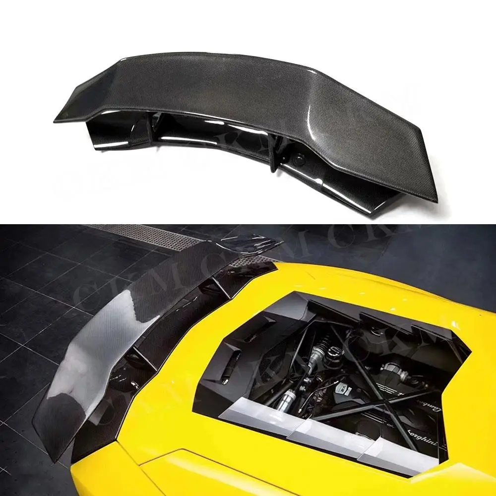 for Lamborghini Aventador LP700 LP720 LP750 2011 - 2019 Carbon Fiber High Kick Car Rear Spoiler Wings
for Lamborghini Aventador LP700 LP720 LP750 2011 - 2019 Carbon Fiber High Kick Car Rear Spoiler Wings