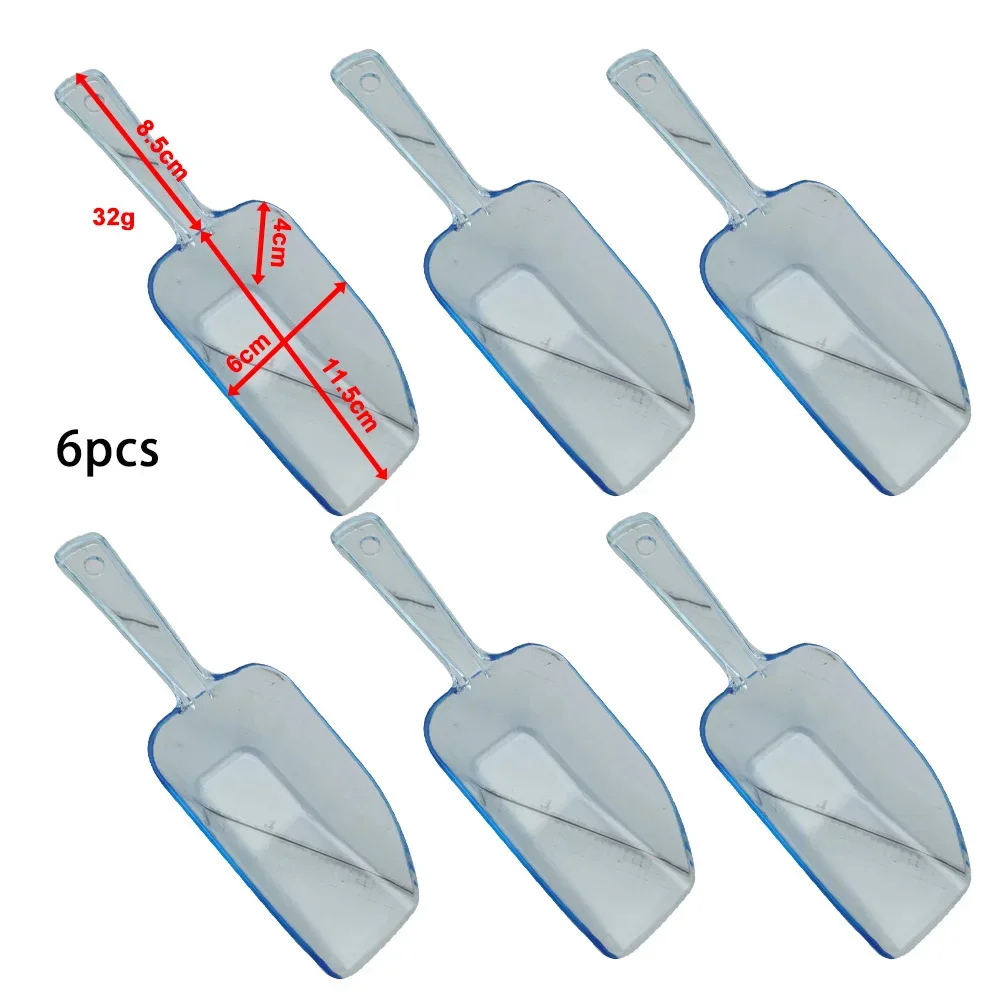 6Pc Mini Plastic Ice Scoops Ice Scooper Ice Shovel For Wedding Birthday Party Dessert Candy Grain Flour Multifunctional Scoop
6Pc Mini Plastic Ice Scoops Ice Scooper Ice Shovel For Wedding Birthday Party Dessert Candy Grain Flour Multifunctional Scoop
