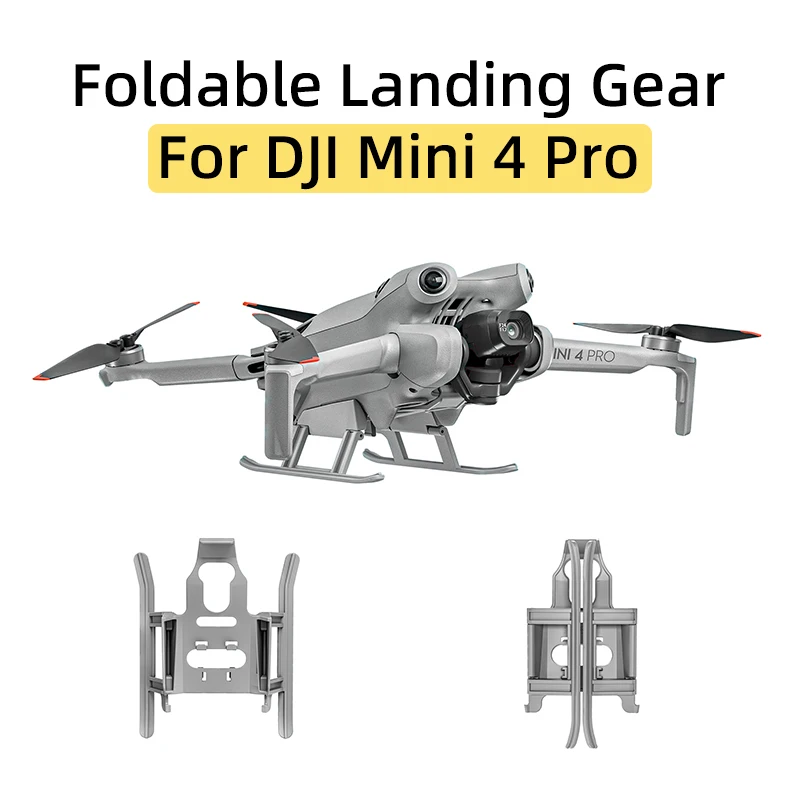 For DJI Mini 4 Pro Drone Foldable Landing Gear Support Leg Fuselage Lens Heighten Anti-collision Protective Bracket Accessories
For DJI Mini 4 Pro Drone Foldable Landing Gear Support Leg Fuselage Lens Heighten Anti-collision Protective Bracket Accessories