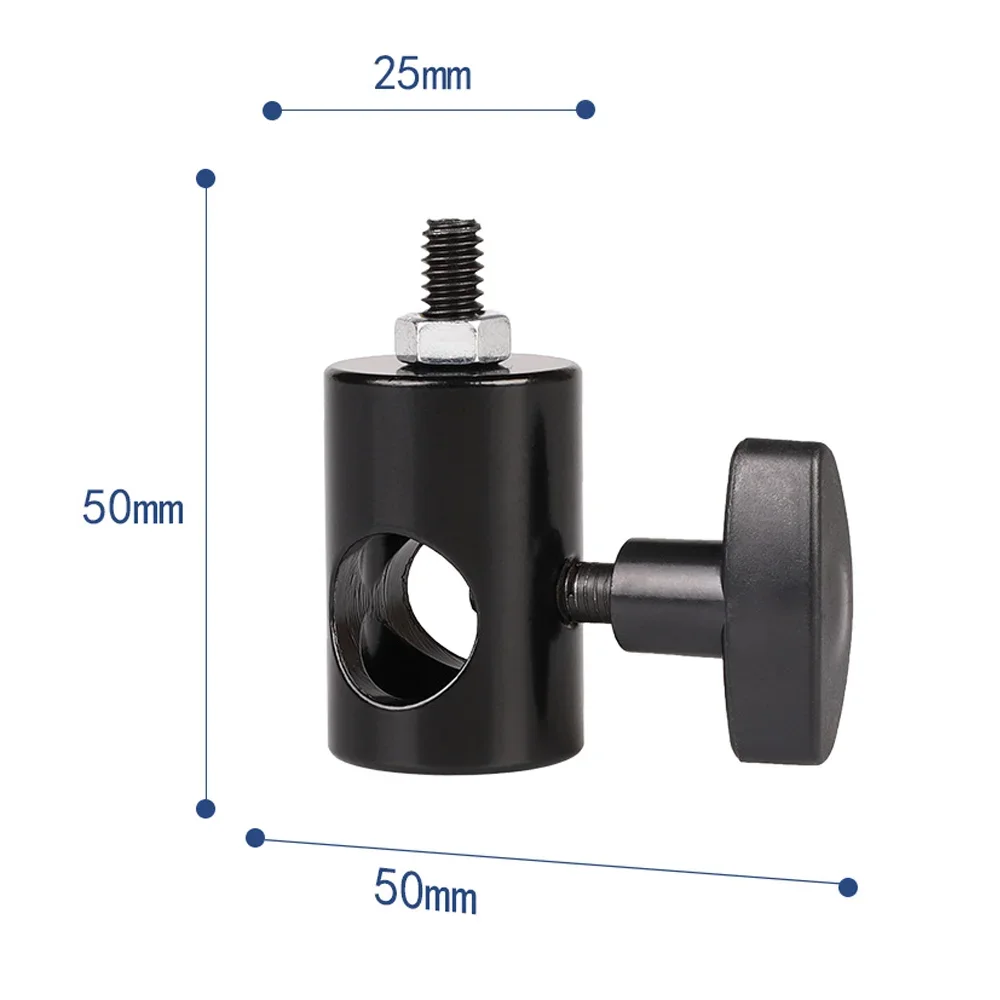 Universal Ball Head Adapter Angle Adjustment 1/4 Thread Interface Adapter Converter For Light Stand Photography
Universal Ball Head Adapter Angle Adjustment 1/4 Thread Interface Adapter Converter For Light Stand Photography