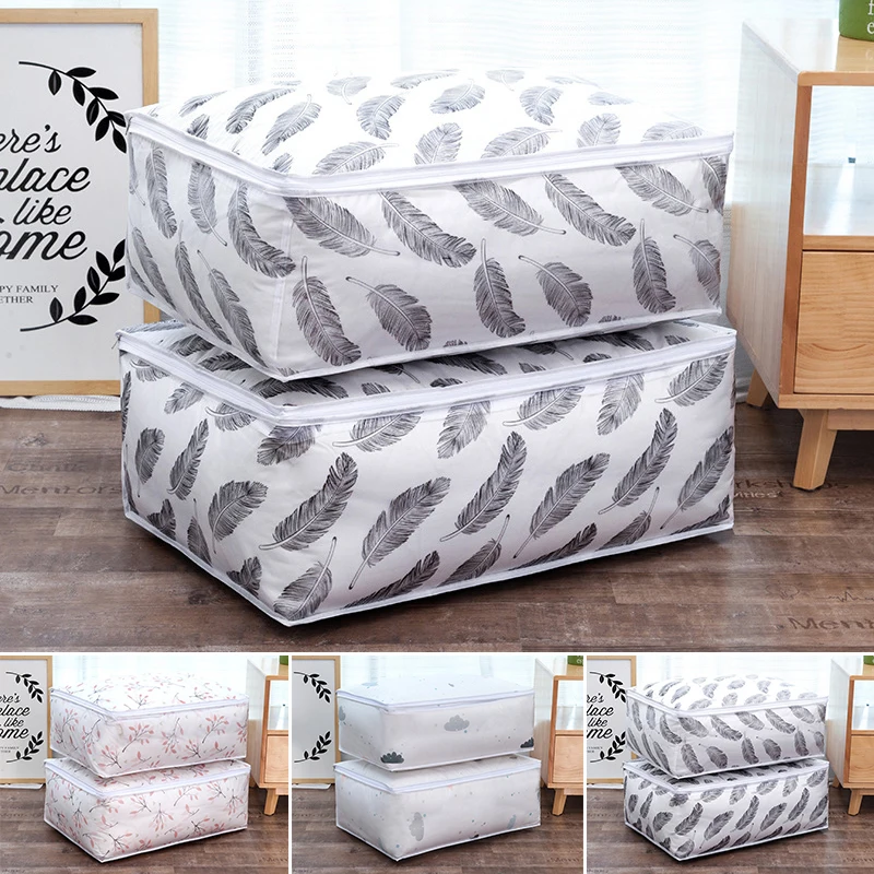 PEVA Quilt Storage Bag Home Clothes Quilts Pillow Blanket Organizer Pouch Bag 57x40x22cm Home Storage & OrganizationStorage Box
PEVA Quilt Storage Bag Home Clothes Quilts Pillow Blanket Organizer Pouch Bag 57x40x22cm Home Storage & OrganizationStorage Box