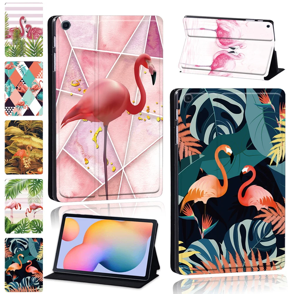 

Tablet Case for Samsung Galaxy Tab S6 Lite 10.4 Inch P615/P610 PU Leather Cover Case + Free Stylus