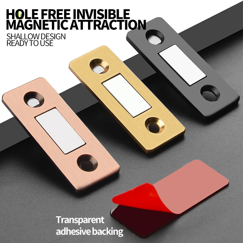Punch-Free Magnetic Suction Strong Magnetic Door Closer Ultra-Thin Cabinet Catches Suction Furniture Fittings Hardware
Punch-Free Magnetic Suction Strong Magnetic Door Closer Ultra-Thin Cabinet Catches Suction Furniture Fittings Hardware
