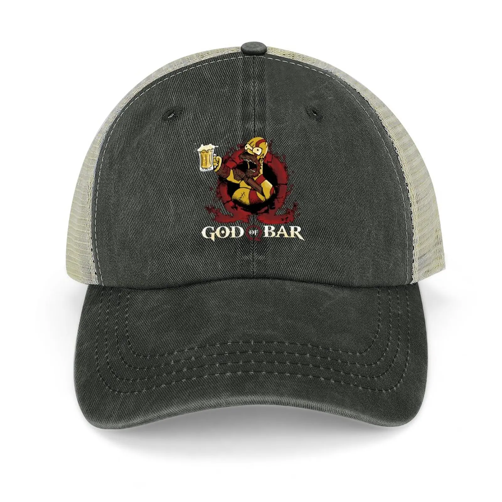 

Ковбойская шляпа God Of Bar Kratos, Солнцезащитная шляпа с защитой от ультрафиолета, шляпы на заказ, солнцезащитные шляпы для женщин и мужчин