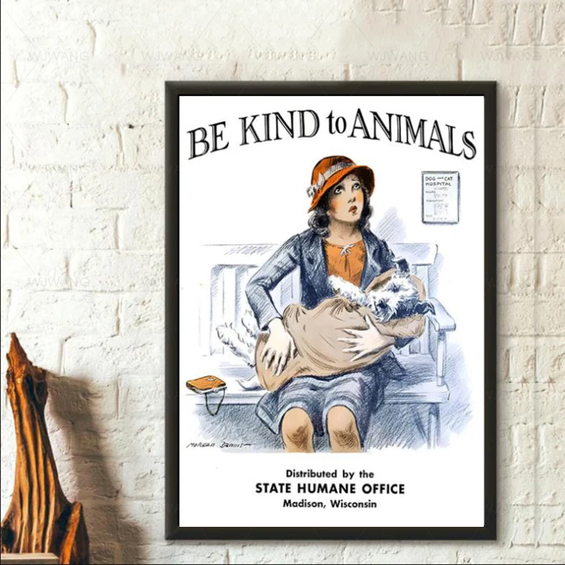 Vegan Poster Be Kind To Animals Poster and Prints Wall Art Canvas Painting Veterinary Decor Nursery Decor Living Room Home Decor
Vegan Poster Be Kind To Animals Poster and Prints Wall Art Canvas Painting Veterinary Decor Nursery Decor Living Room Home Decor
