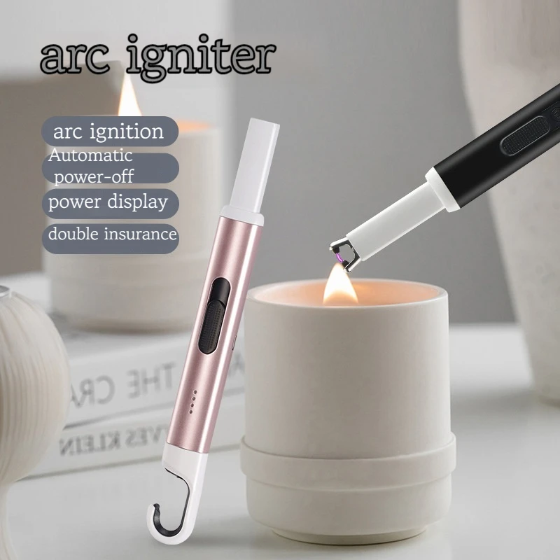 Arc Pulse Rechargeable Igniter Flamethrower Kitchen Outdoor Metal Windproof Candle Home Igniter Flamethrower Men Women's Gife
Arc Pulse Rechargeable Igniter Flamethrower Kitchen Outdoor Metal Windproof Candle Home Igniter Flamethrower Men Women's Gife