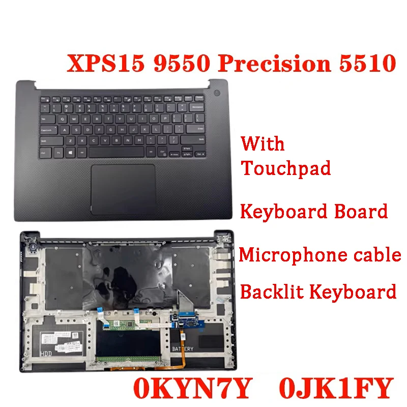 NEW ORIGINAL Laptop Top Case Cover for Dell XPS15 9550 Precision 5510 0KYN7Y 0JK1FY NEW ORIGINAL Laptop Top Case Cover for Dell XPS15 9550 Precision 5510 0KYN7Y 0JK1FY