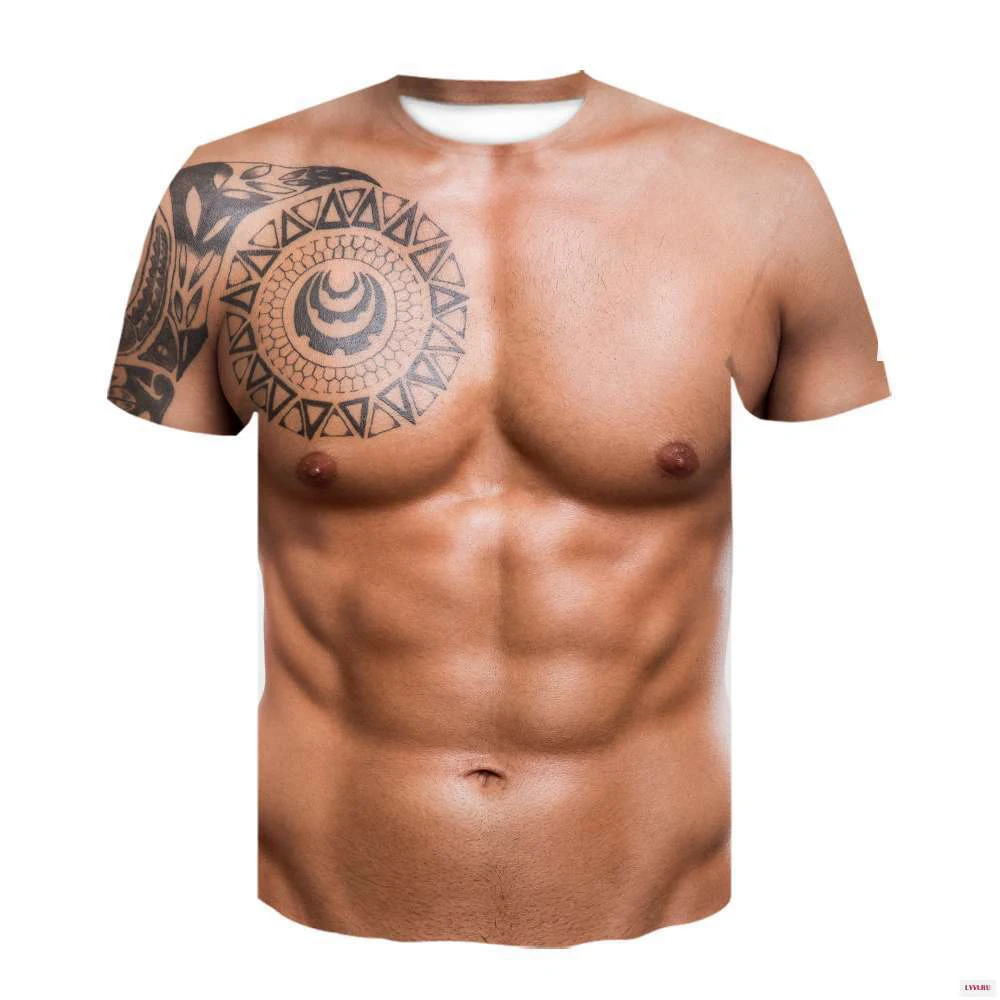 Thirt Short Sleeves Plus Size Skin-friendly Universal 3D Printed Breathable European Muscle Men\\'s Top Comfortable
Thirt Short Sleeves Plus Size Skin-friendly Universal 3D Printed Breathable European Muscle Men\\'s Top Comfortable