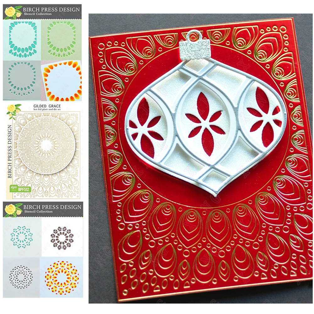 New Diy Layering Stencils Scrapbook Decoration Embossing Mold Handmade Craft Blade Punch Gilded Grace Hot Foil Plate and Die Set
New Diy Layering Stencils Scrapbook Decoration Embossing Mold Handmade Craft Blade Punch Gilded Grace Hot Foil Plate and Die Set