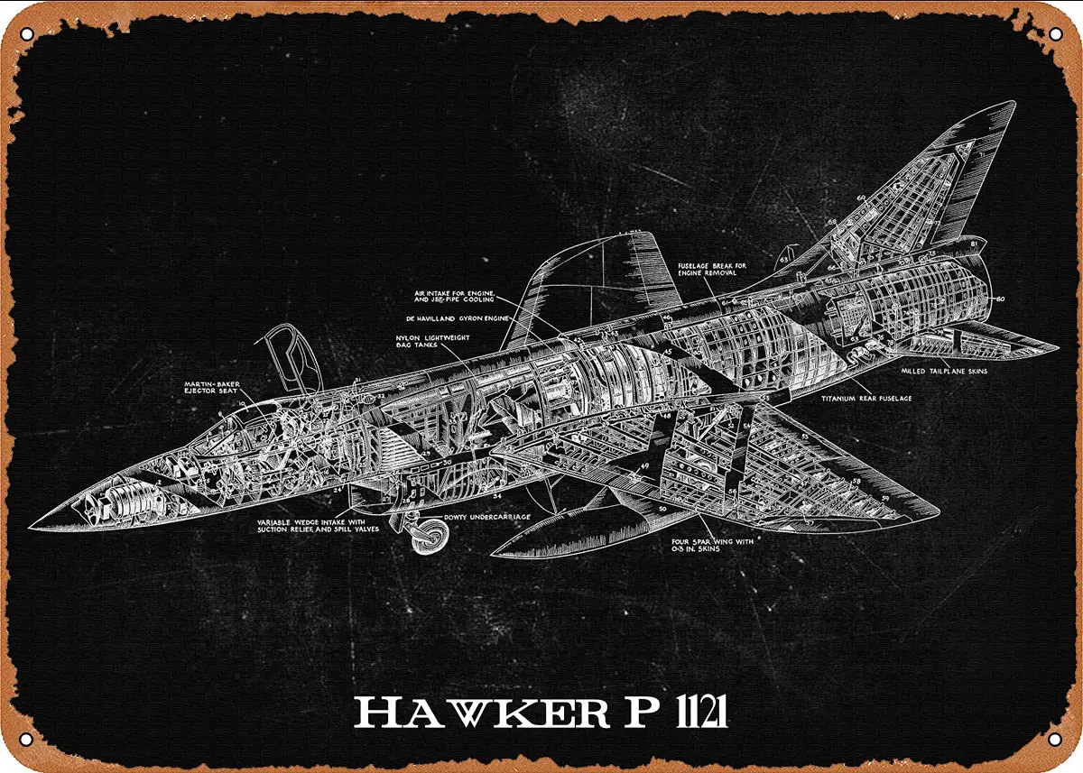 Hawker P 1121 2# Metal Tin Sign Wall Decor Man Cave Military Fan Gift Home Bar Pub Decorative Military Posters 12x8 Inch
Hawker P 1121 2# Metal Tin Sign Wall Decor Man Cave Military Fan Gift Home Bar Pub Decorative Military Posters 12x8 Inch