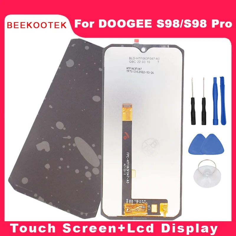 

New Original DOOGEE S98 Pro S99 LCD Display+Touch Screen Digitizer Assembly Accessories For Doogee S98 Smart Phone