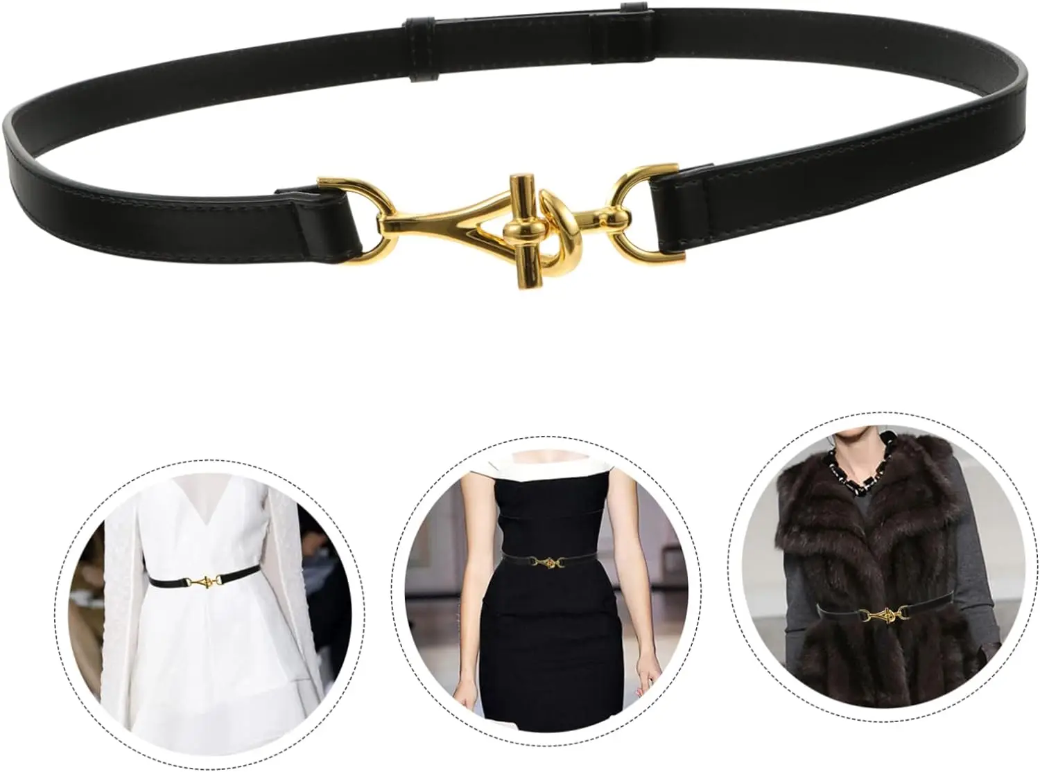 Adjustable Women Belt Genuine Leather Buckle Thin Belts Retro Small Belt Decorative Waisted Versatile Waistband Matching Dress
Adjustable Women Belt Genuine Leather Buckle Thin Belts Retro Small Belt Decorative Waisted Versatile Waistband Matching Dress