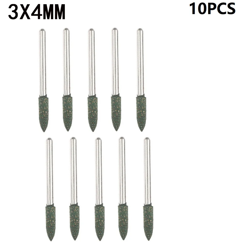 10pcs 4-12mm Conical Rubber Polishing Burrs Point Bit 3mm Shank Grinding Head Trimming Sanding Electric Rotary Tools
10pcs 4-12mm Conical Rubber Polishing Burrs Point Bit 3mm Shank Grinding Head Trimming Sanding Electric Rotary Tools