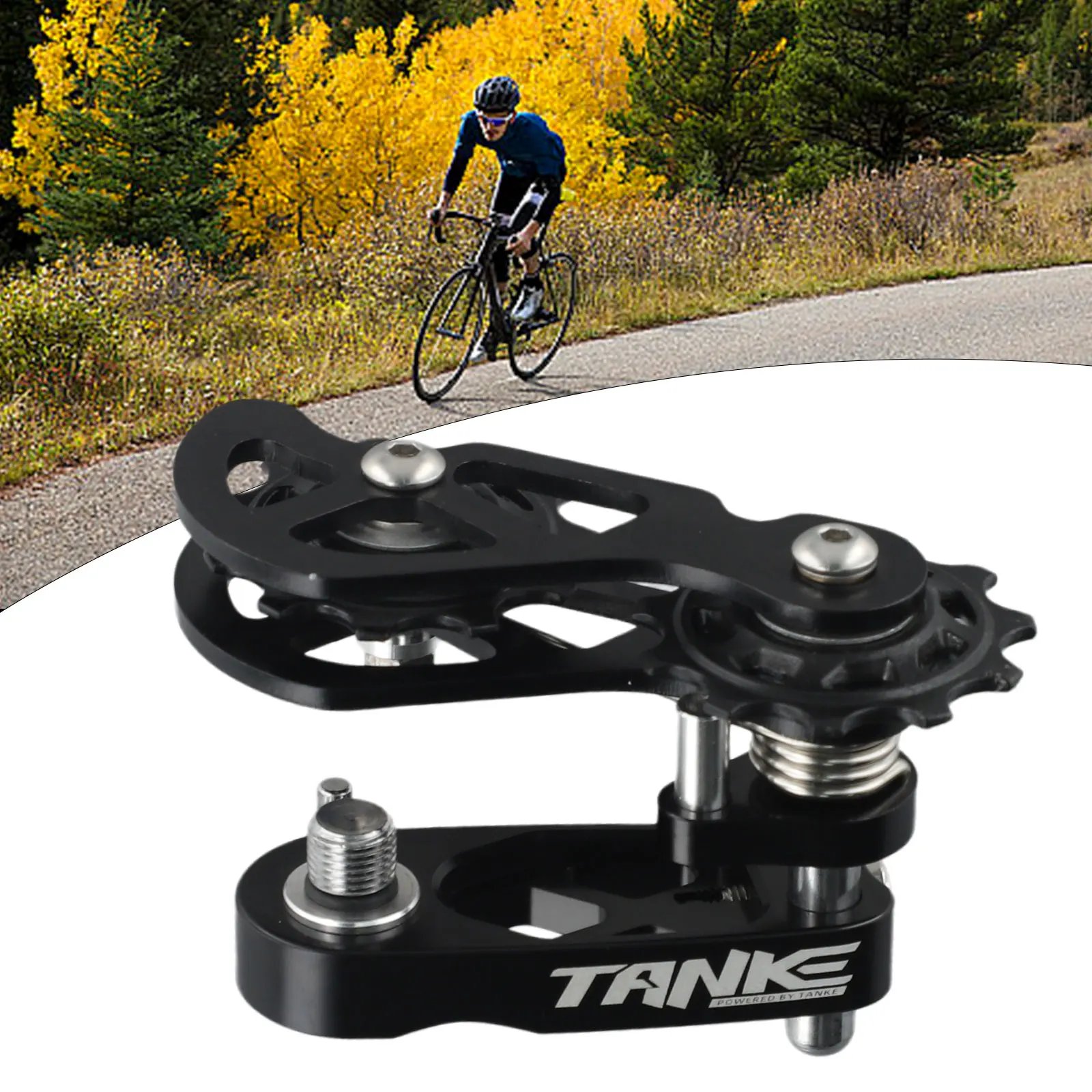 Bike Chain Tensioner Use For 8 Speed Up To 12 Speed Chain Bicycle Chain Guide Bike Single Speed Bicycle Bolt Screw
Bike Chain Tensioner Use For 8 Speed Up To 12 Speed Chain Bicycle Chain Guide Bike Single Speed Bicycle Bolt Screw