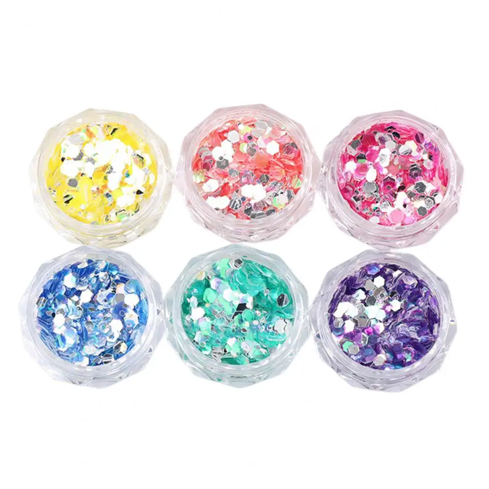 6 Box/Set Nail Sequin Beautiful Sufficient Quantity Shining Nail Supplies Sequin Nail Sticker Nail Sticker
6 Box/Set Nail Sequin Beautiful Sufficient Quantity Shining Nail Supplies Sequin Nail Sticker Nail Sticker
