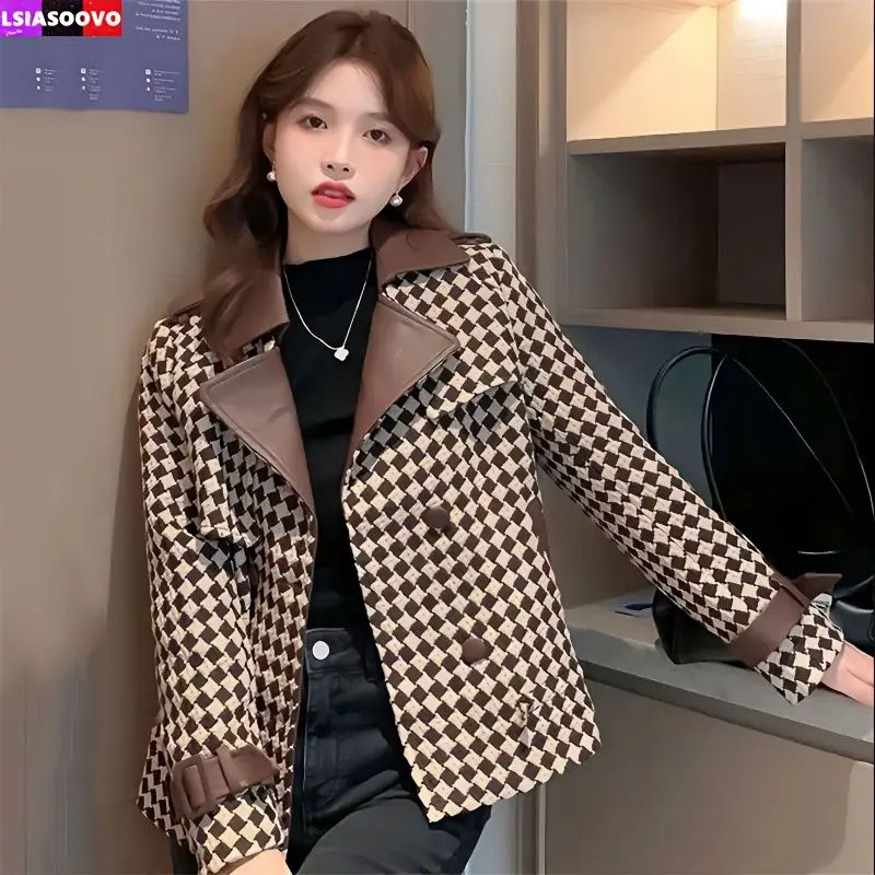 Women's Fashion Elegant Slim Style Clothing Casual Temperament Double-breasted Irregular Long Sleeve Coat Clothes Top New YL17
Women's Fashion Elegant Slim Style Clothing Casual Temperament Double-breasted Irregular Long Sleeve Coat Clothes Top New YL17