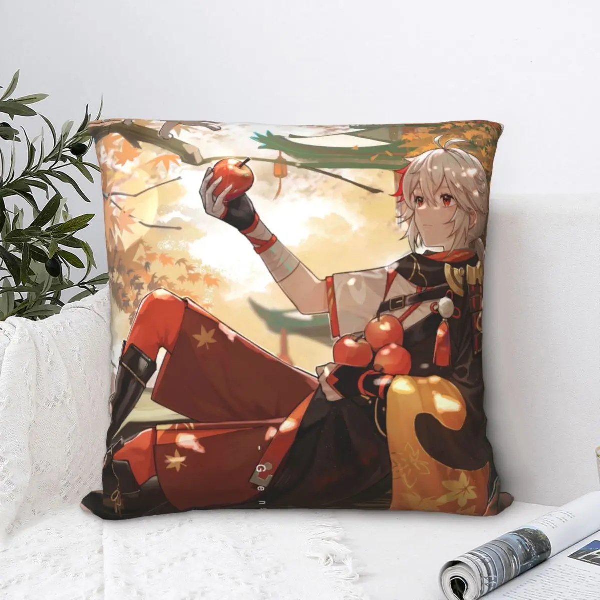 Kazuha Cool Throw Pillow Case Genshin Impact Game Short Plus Cushion Covers Home Sofa Chair Decorative Backpack
Kazuha Cool Throw Pillow Case Genshin Impact Game Short Plus Cushion Covers Home Sofa Chair Decorative Backpack