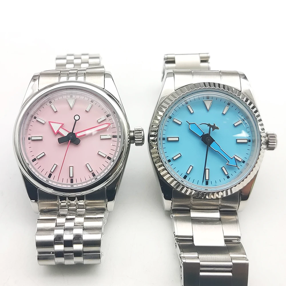 Fashion 36MM Automatic Mechanical Watch Alec Convex Mirror NH35 Japanese Movement Lluminous Dial Automatic Watch 
Fashion 36MM Automatic Mechanical Watch Alec Convex Mirror NH35 Japanese Movement Lluminous Dial Automatic Watch