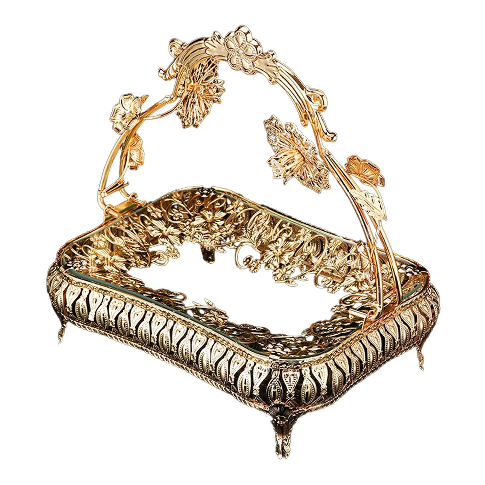 Поднос для сервировки фруктов с ручкой, зеркальная подставка для кексов, Сервировочные подносы для столешницы, свадебное праздничное кухонное украшение
Поднос для сервировки фруктов с ручкой, зеркальная подставка для кексов, Сервировочные подносы для столешницы, свадебное праздничное кухонное украшение