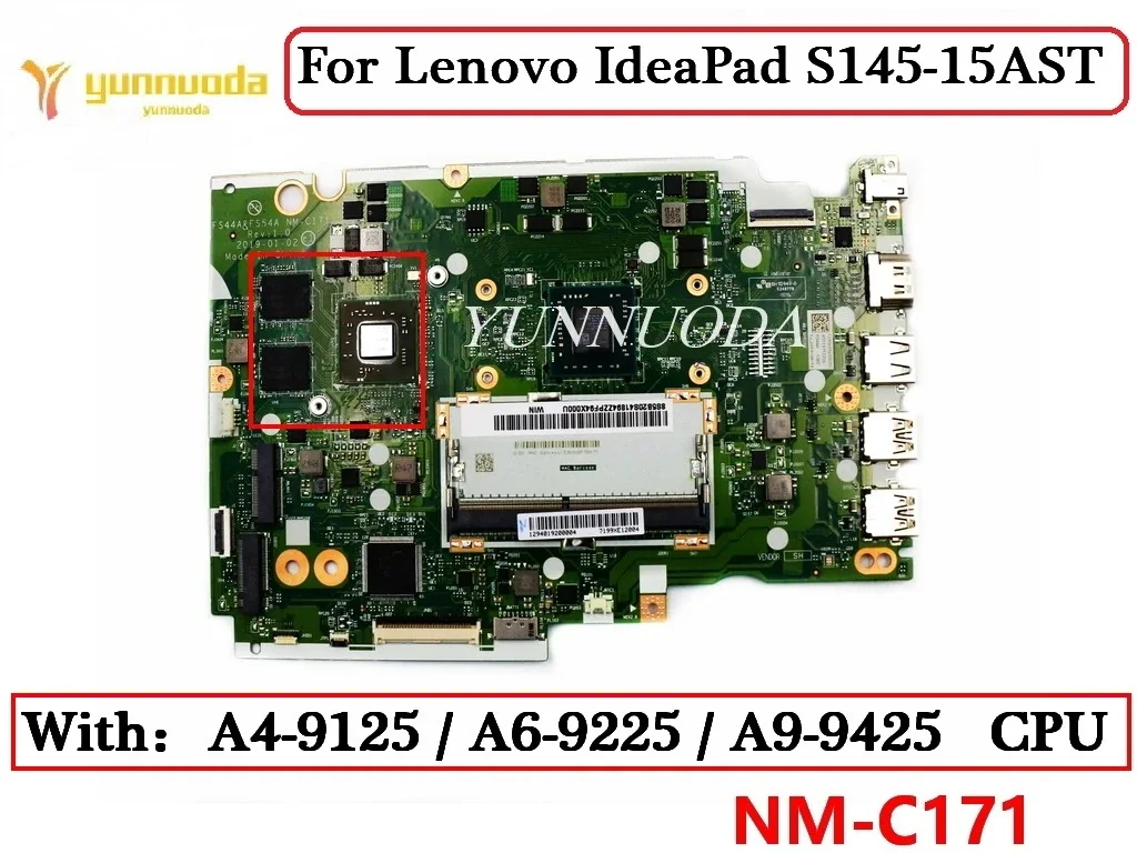 FS44AFS541 смартфон для Lenovo, оригинальная материнская плата для ноутбука с AMD
FS44AFS541 смартфон для Lenovo, оригинальная материнская плата для ноутбука с AMD