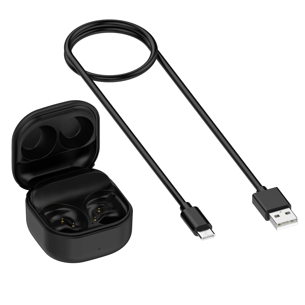

for Samsung Galaxy Buds FE SM-R400 Headset Charging Compartment Storage and Charging Case Black White