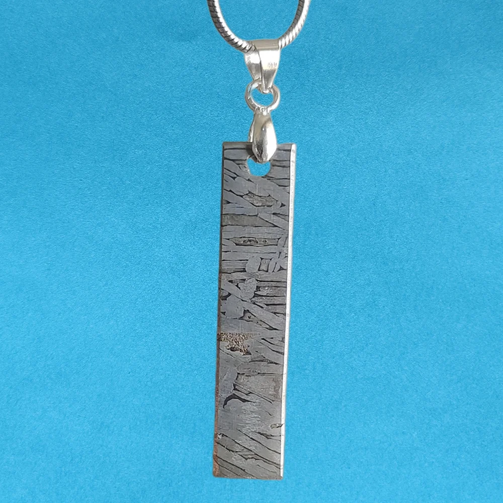 Muonionalusta Iron Meteorite Material Pendant Meteorite Pendant Iron Meteorite Specimen Amulet Collection - CD98
Muonionalusta Iron Meteorite Material Pendant Meteorite Pendant Iron Meteorite Specimen Amulet Collection - CD98