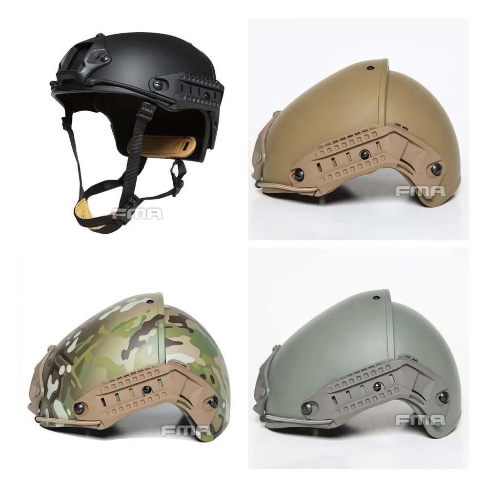

Army CP 2-in-1 Helmet AF Outdoor Sports Airsoft Tactical Hunting CS Ballistic Protection Helmet BK DE FG MC MCBK TB310