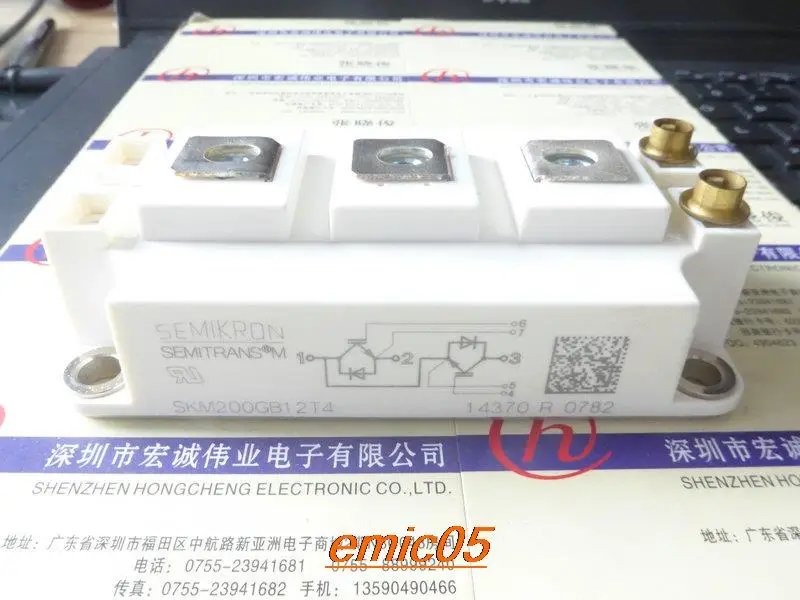 Original Stock SKM200GB12T4
Original Stock SKM200GB12T4