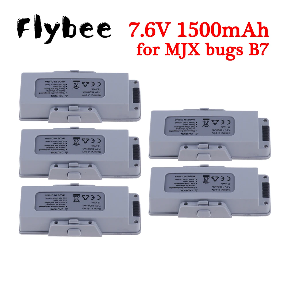 7,6 В 1500 мАч литиевая батарея для MJX B7 Bugs 7 пульт дистанционного управления Квадрокоптер антенна бесщеточный Дрон аксессуары
7,6 В 1500 мАч литиевая батарея для MJX B7 Bugs 7 пульт дистанционного управления Квадрокоптер антенна бесщеточный Дрон аксессуары