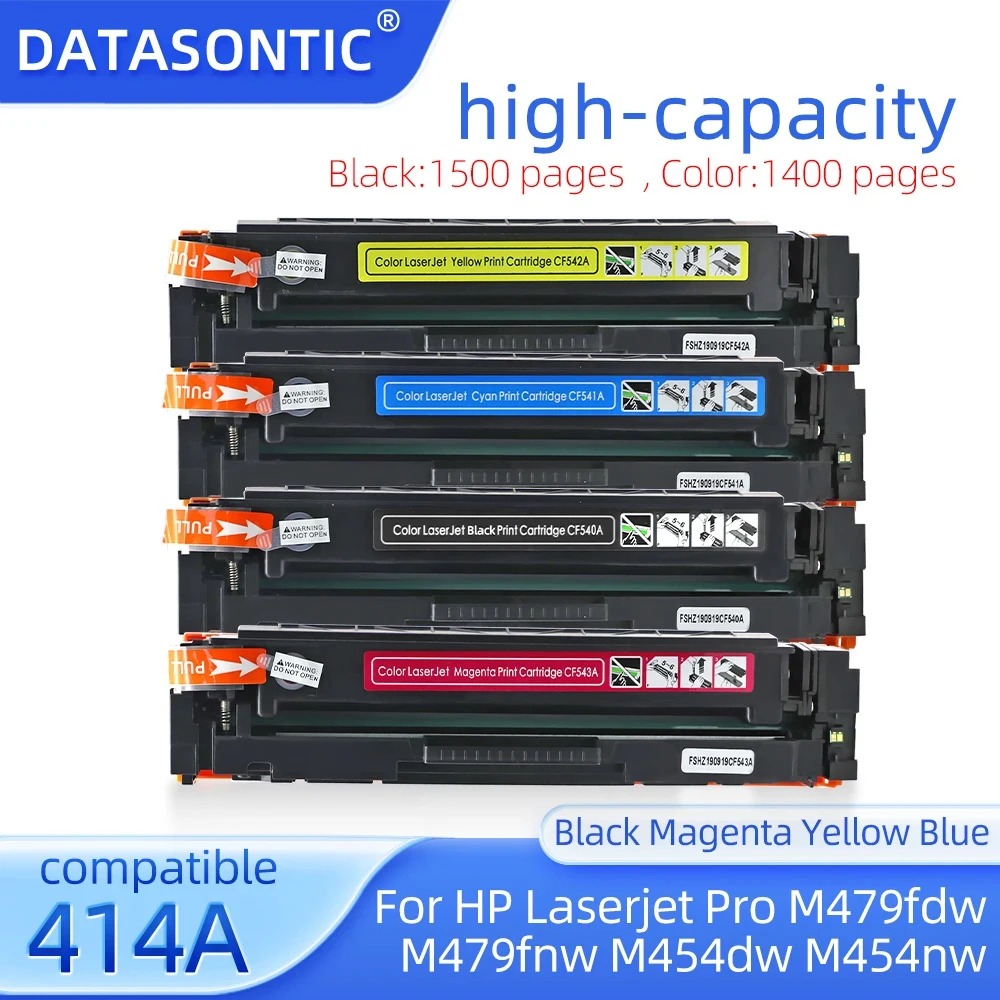 Тонер-картридж для принтера HP Laserjet Pro M479fdw M479fnw M454dw M454nw 414A, цветной тонер-картридж W2020A W2021A W2022A W2023A
Тонер-картридж для принтера HP Laserjet Pro M479fdw M479fnw M454dw M454nw 414A, цветной тонер-картридж W2020A W2021A W2022A W2023A