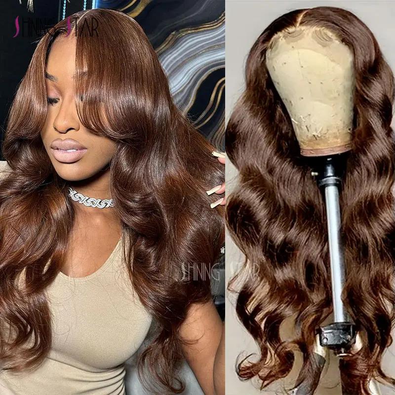 13x6 Chocolate Brown Body Wave Lace Front Wig HD Transparent 13X4 Lace Frontal Wig Human Hair Colored Human Hair Long Wigs 180%
13x6 Chocolate Brown Body Wave Lace Front Wig HD Transparent 13X4 Lace Frontal Wig Human Hair Colored Human Hair Long Wigs 180%