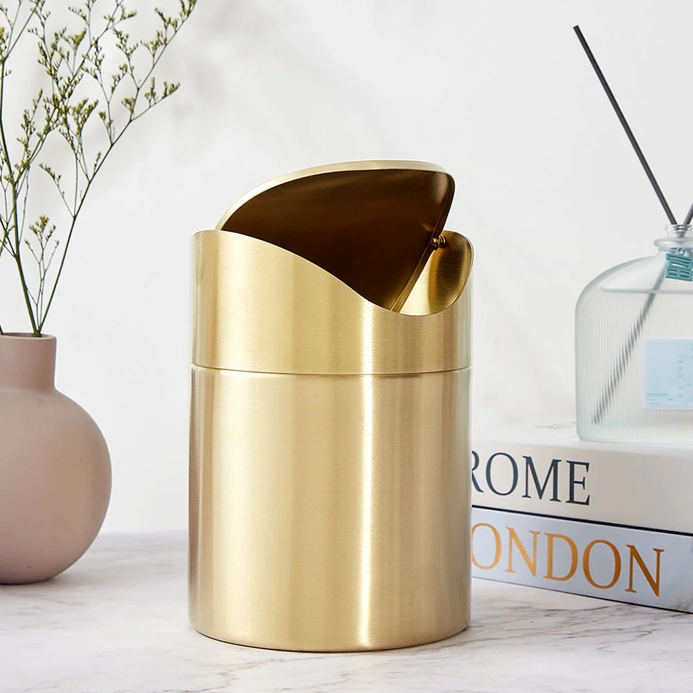 Stainless Steel Chopsticks Rest Household Waste Bin Desk Trash Can Basket Containers with Lids Paper Living Room Car Small Mini
Stainless Steel Chopsticks Rest Household Waste Bin Desk Trash Can Basket Containers with Lids Paper Living Room Car Small Mini